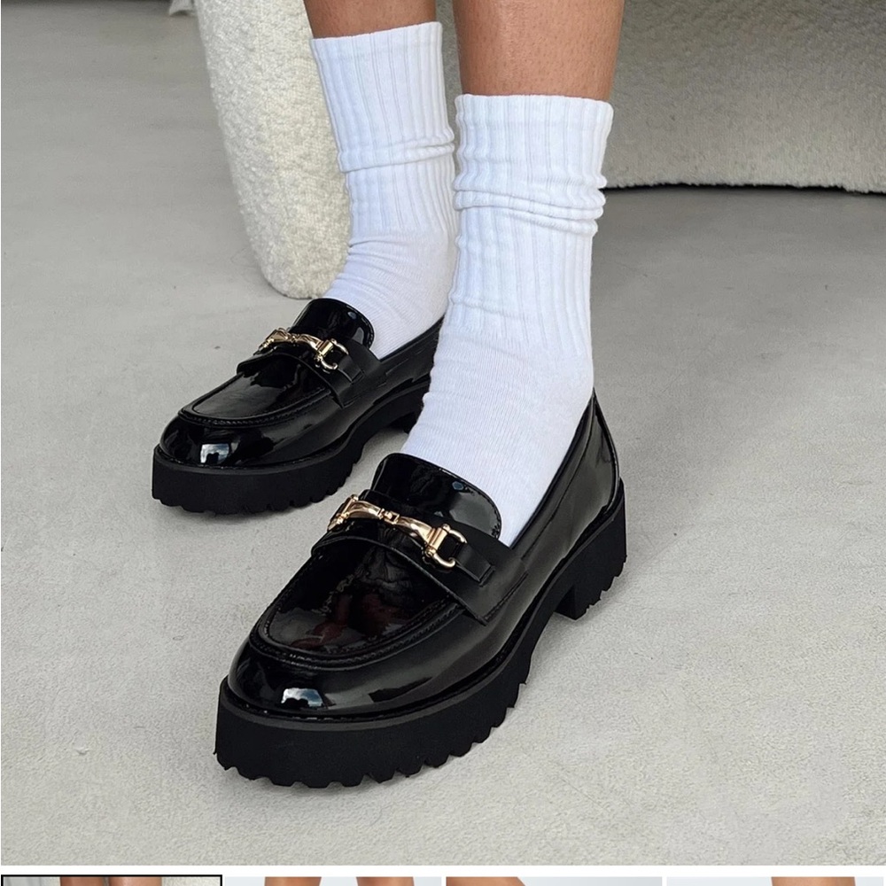 Princess Polly Capri Black Loafer